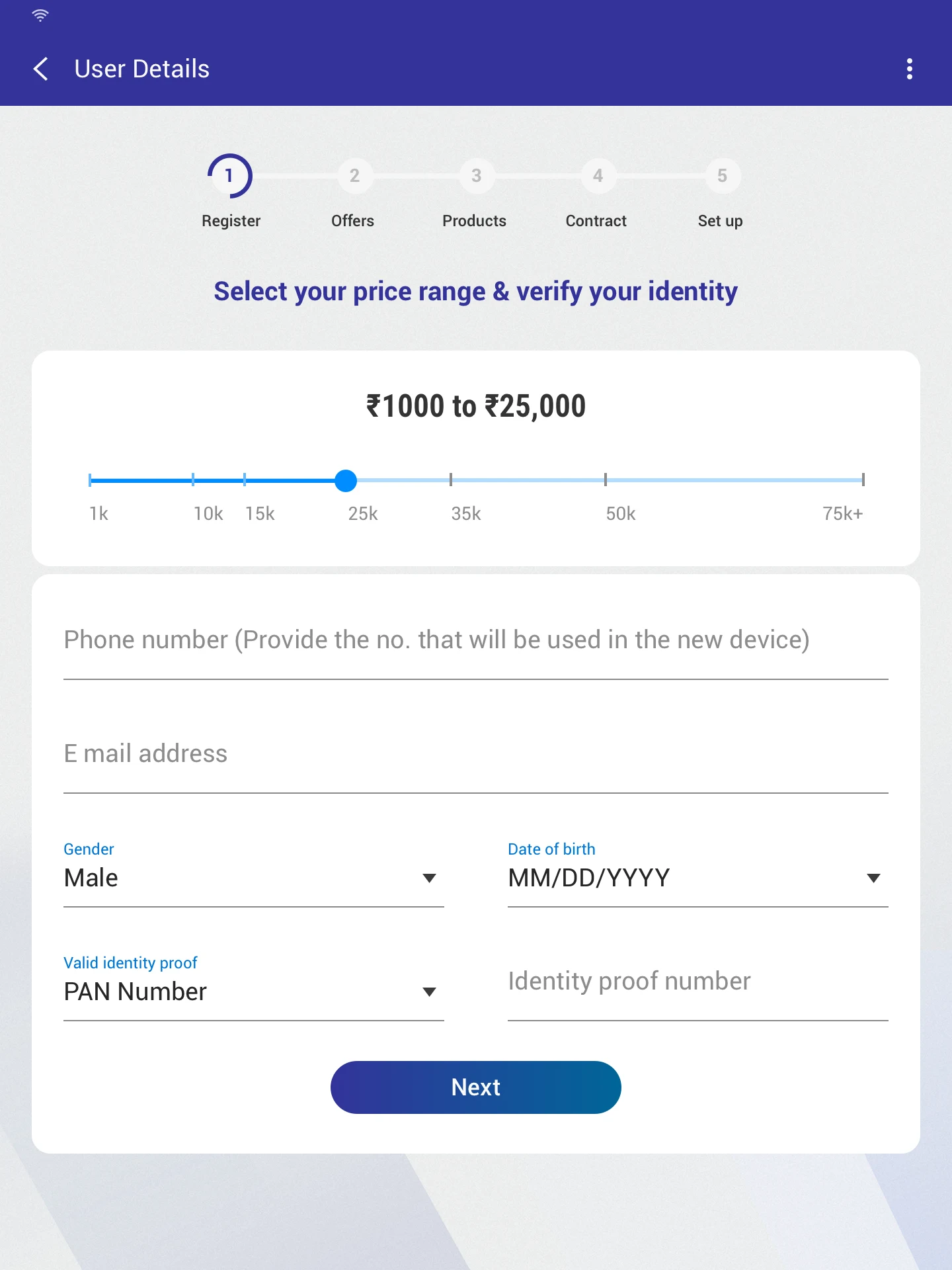 Samsung Finance+ Merchant screenshot